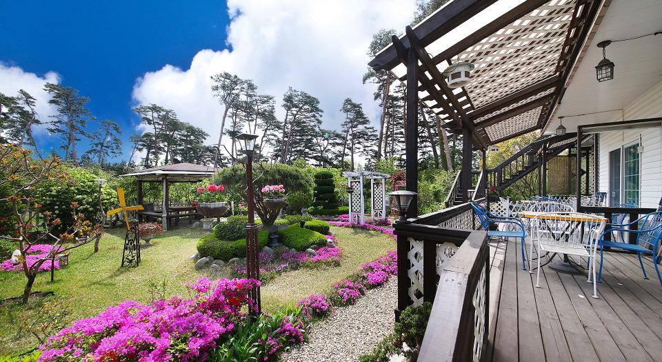 Gyeongpo Woosung Pension Gangneung Exteriör bild